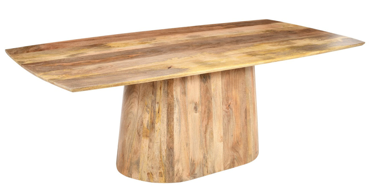 Table à manger rectangulaire en bois de manguier 220x110 Missouri