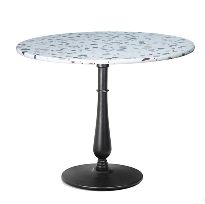 Table à manger ronde Ø80/90 terrazzo Tax 