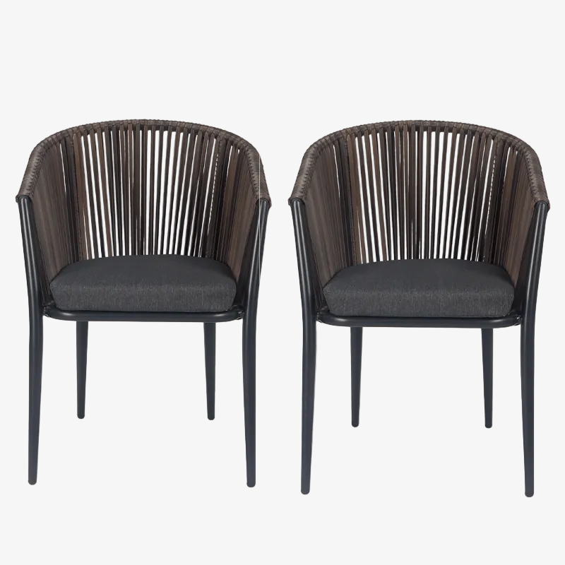 Pack 2 Sillón parisino de exterior Matheu - Vintahome