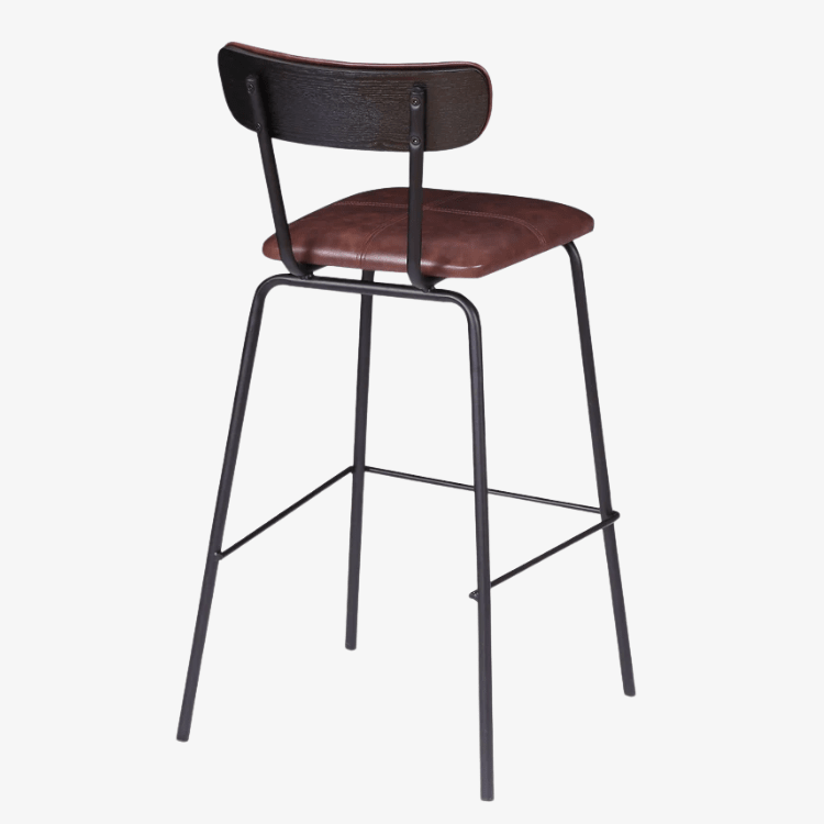 Pack 4 Taburetes de bar vintage Drisan - Vintahome