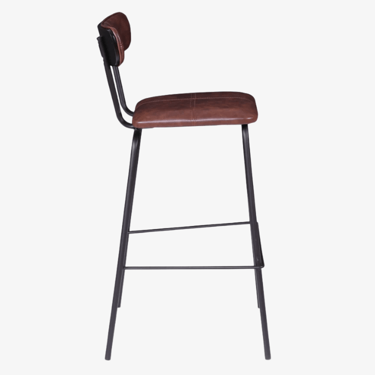Pack 4 Taburetes de bar vintage Drisan - Vintahome