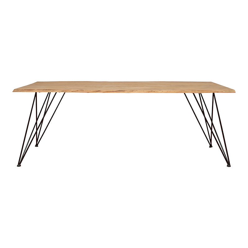 Table à manger en bois d'acacia 200x90 Genève