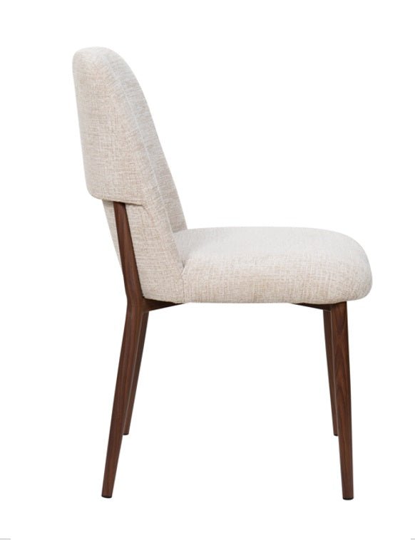 Pack 4 Silla de comedor nórdica Toulouse beige