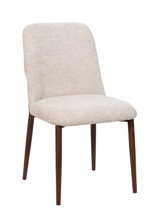 Pack 4 Silla de comedor nórdica Toulouse beige
